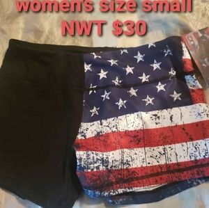 Women's Born Primitive American Flag Shorts